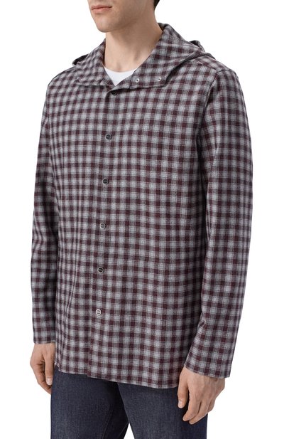 Рубашка из шерсти и кашемира KITON, арт. UMCPETEK0167G21, фото 3