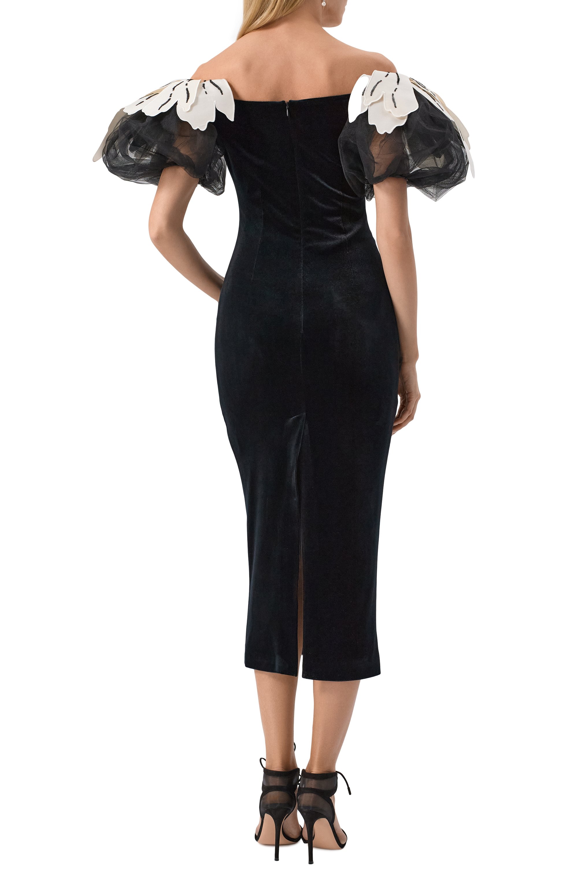 Бархатное платье YANINA, арт. T-2967, фото 4