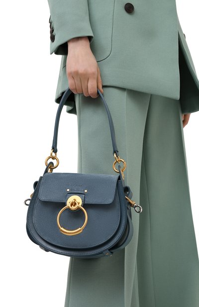 Сумка tess CHLOÉ синего цвета по цене 186000 руб., арт. CHC21US153E31, фото 2 Сумка tess CHLOÉ, арт. CHC21US153E31, фото 2