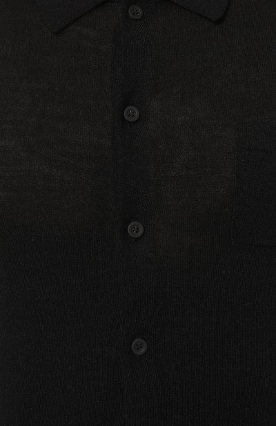 Рубашка из шерсти и ш�елка KITON, арт. UMM054204, фото 5