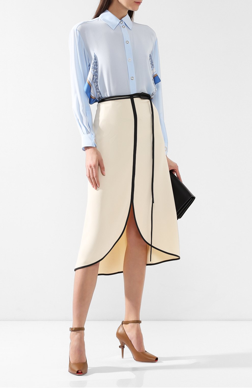 Кожаные туфли BURBERRY, арт. 8012235, фото 2