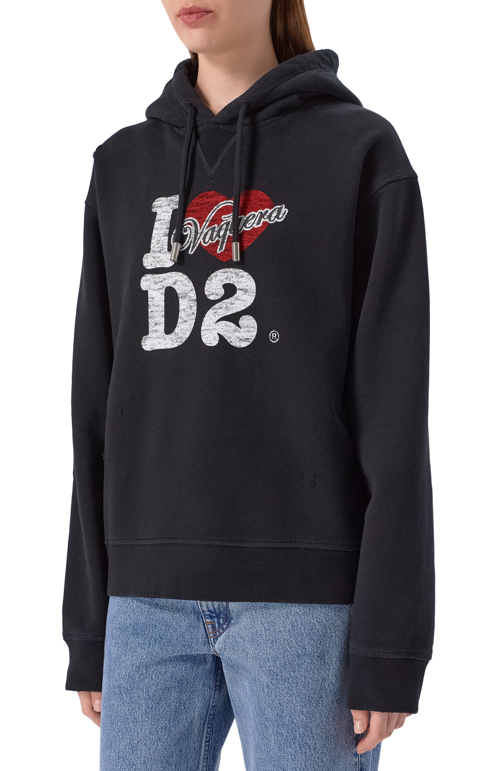 Хлопковое худи dsquared2 x vaquera DSQUARED2, арт. S72GU0504/S25516, фото 3