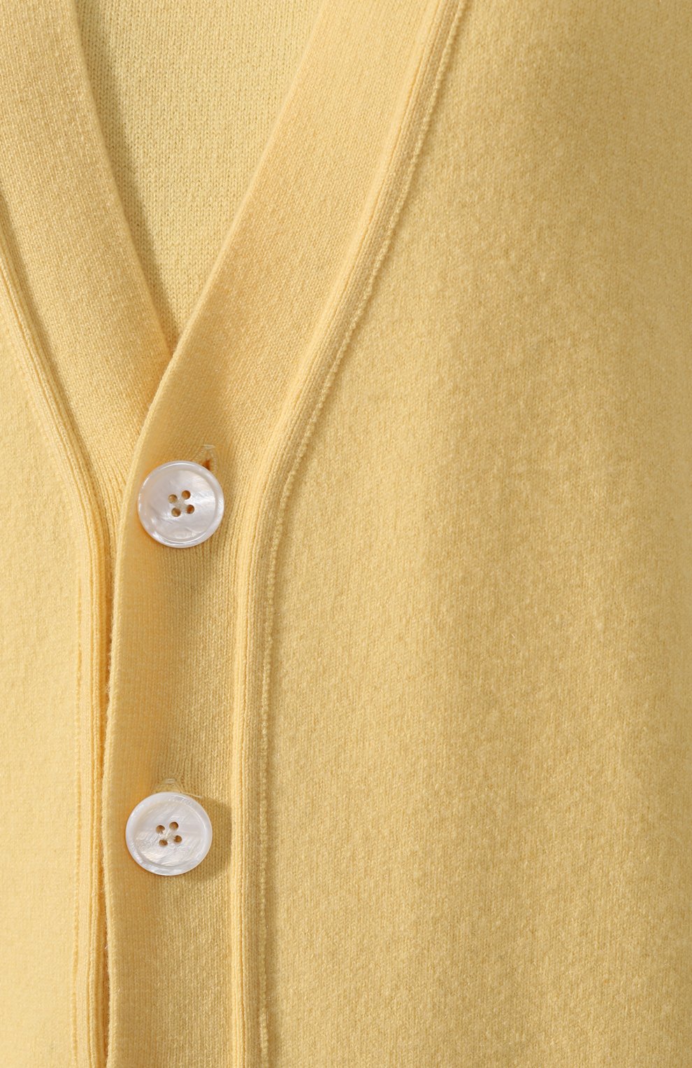 Кашемировый кардиган EXTREME CASHMERE желтого цвета по цене 49900 руб., арт. 117/CARDIGAN, фото 5 Кашемировый кардиган EXTREME CASHMERE, арт. 117/CARDIGAN, фото 5