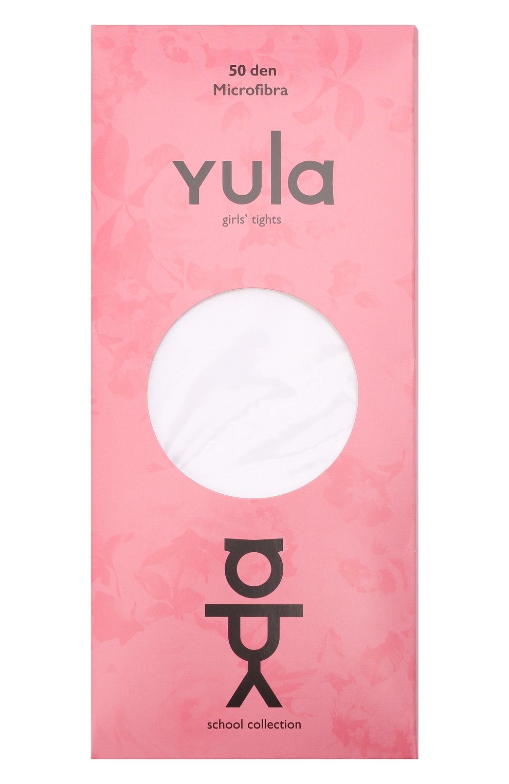 Колготки circles 50 den YULA белого цвета по цене 1490 руб., арт. YU-94, фото 1 Колготки circles 50 den YULA, арт. YU-94, фото 1