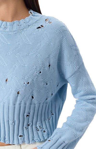 Хлопковый свитер MARNI, арт. GCMD0604A0/UFC658, фото 5