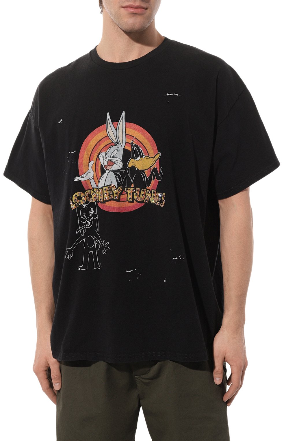 Хлопковая футболка DOMREBEL, арт. VTG T00N 5/T-SHIRT, фото 3