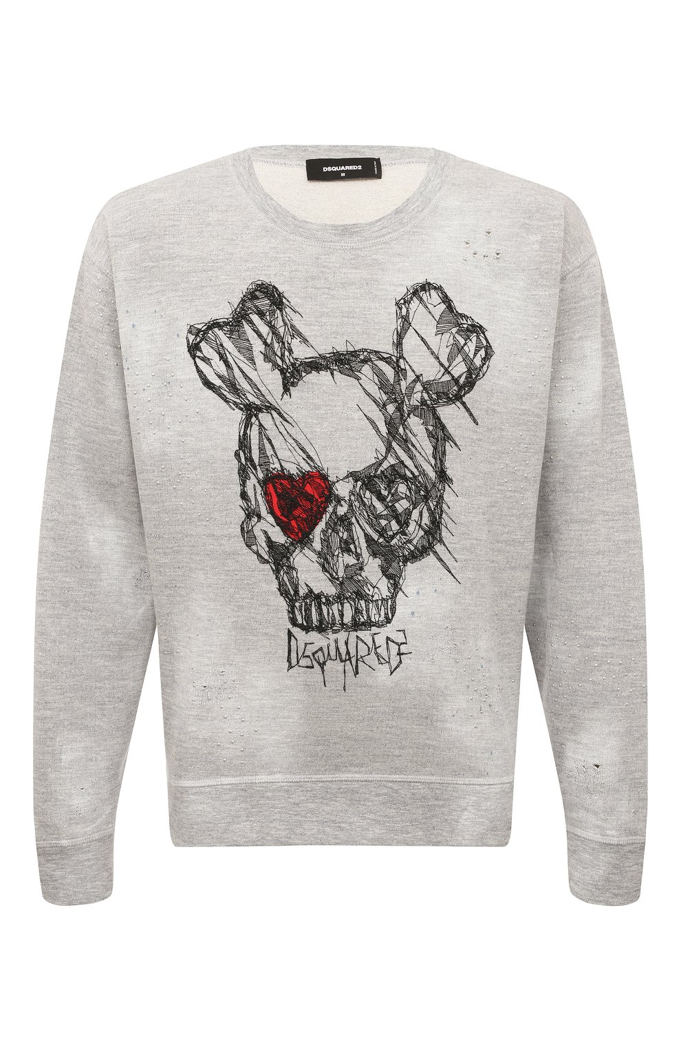 Свитшот из хлопка и кашемира DSQUARED2, арт. S71GU0611/S25061, фото 1