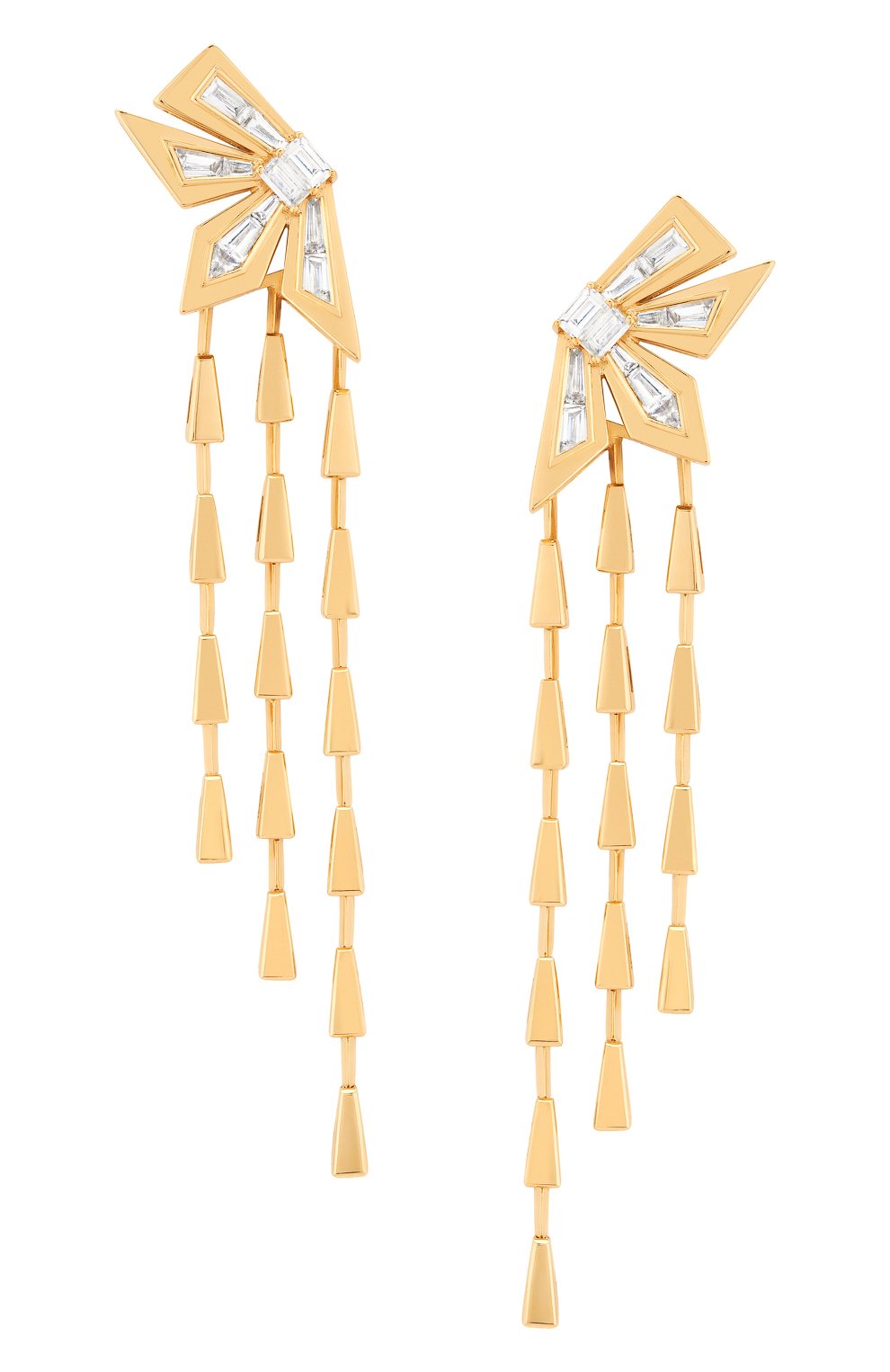 Серьги STEPHEN WEBSTER бесцветного цвета по цене 2123500 руб., арт. 3021205, фото 1 Серьги STEPHEN WEBSTER, арт. 3021205, фото 1