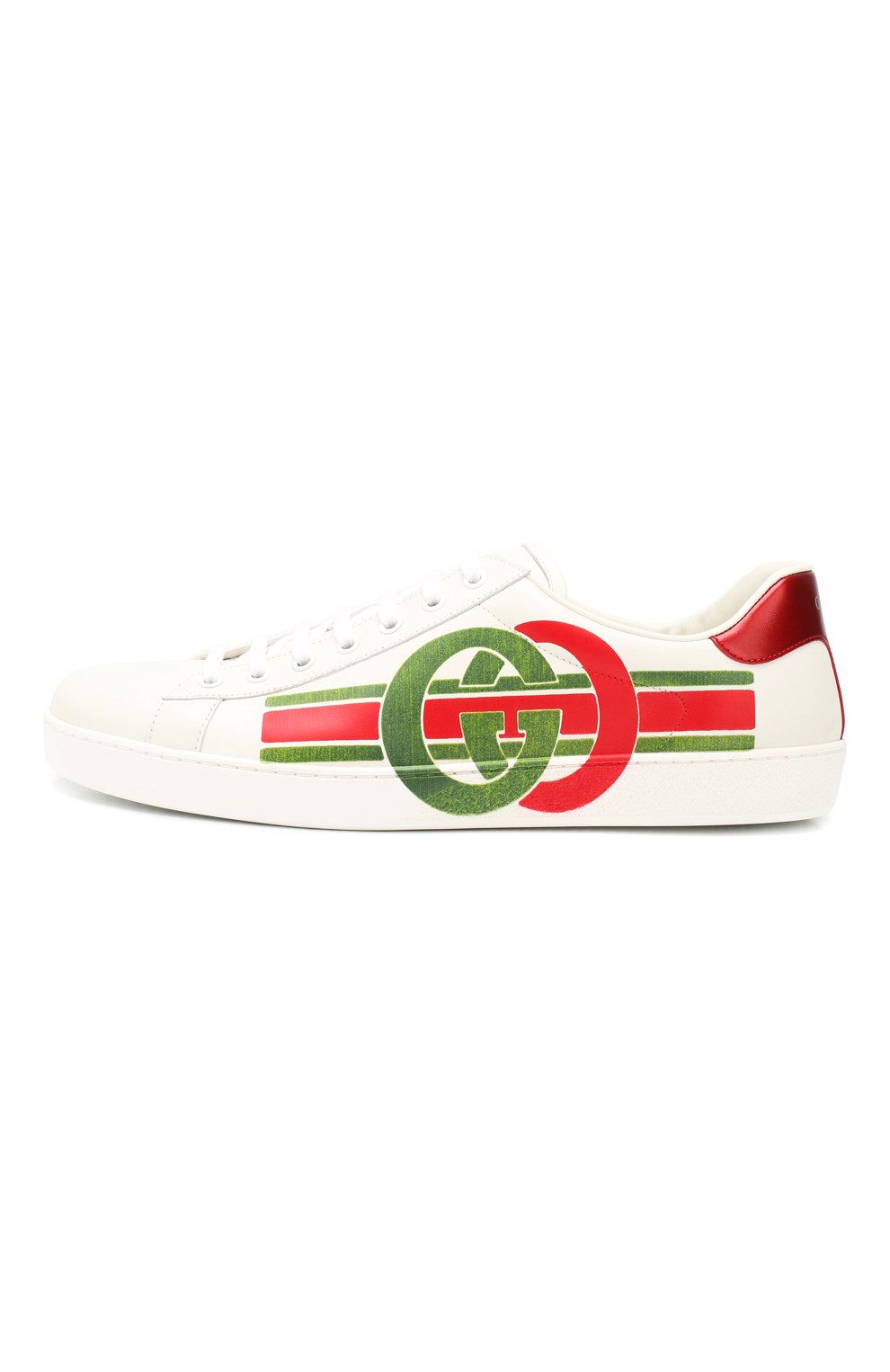 Кожаные кеды ace GUCCI, арт. 576136/A38V0, фото 3