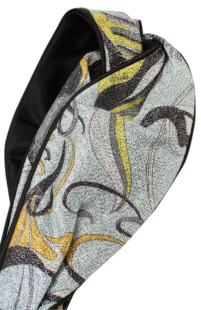 Шелковая повязка на голову EMILIO PUCCI, арт. 9EAI10/9E130, фото 3