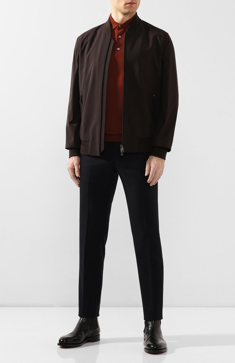 Шерстяной бомбер ZEGNA, арт. UUT20/7100, фото 2