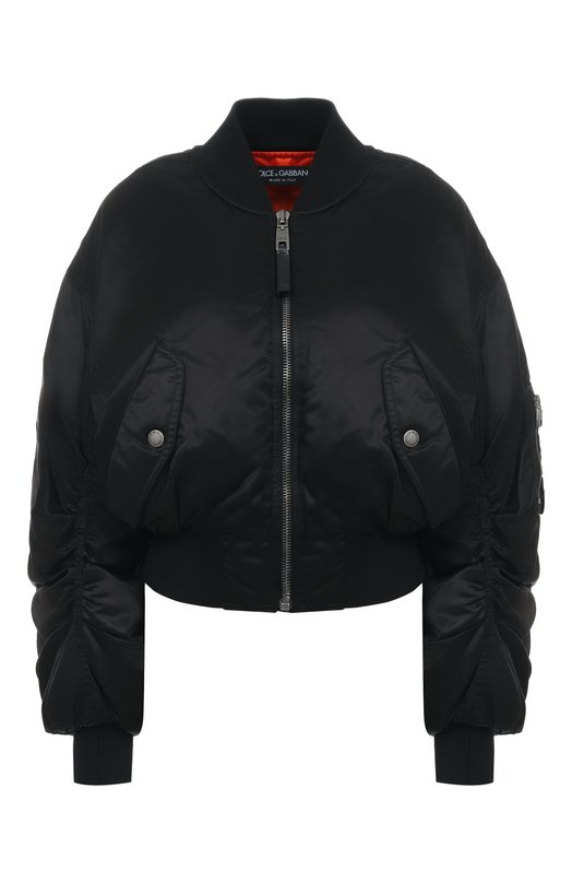 Бомбер Dolce & Gabbana F9T51T/FUMS6 Чёрный F9T51T/FUMS6