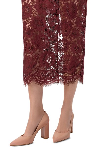 Кожаные туфли piper 85 GIANVITO ROSSI, арт. G21375.85RIC.VGIPEAH, фото 2