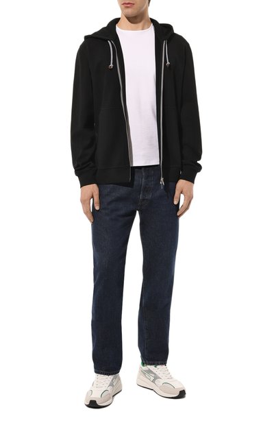 Хлопковая толстовка BRUNELLO CUCINELLI, арт. M0T359069G, фото 2