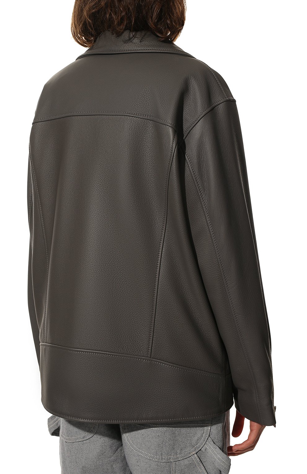 Кожаная куртка MASLOV, арт. SMW99, фото 4