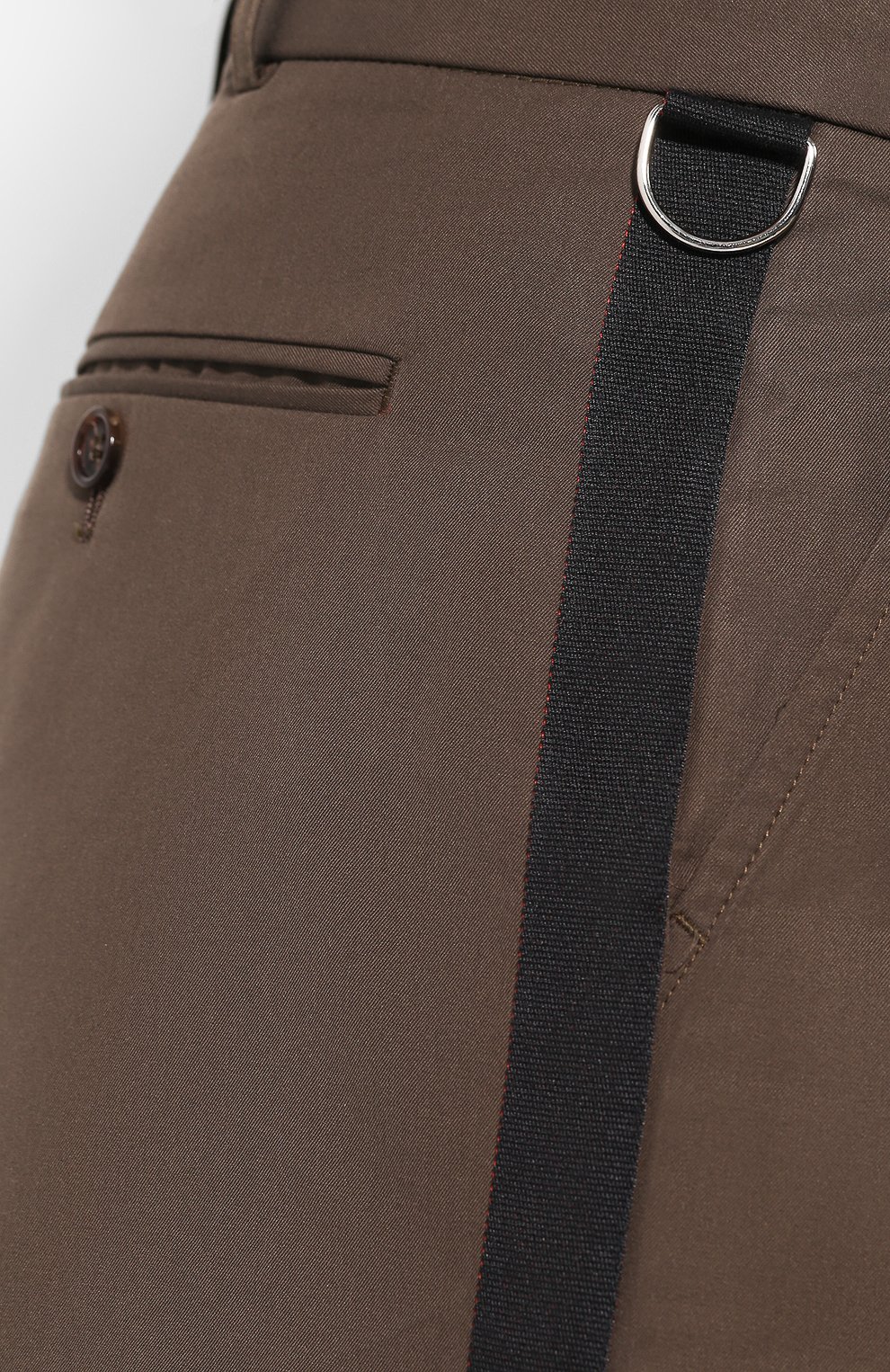 Хлопковые брюки ALEXANDER MCQUEEN, арт. 590015/Q0S44, фото 5