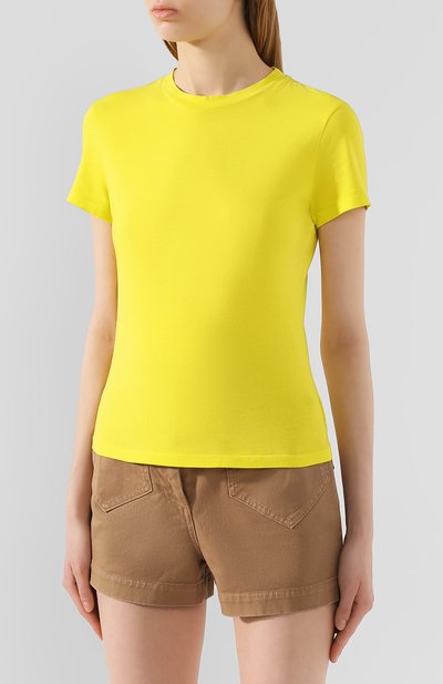 Хлопковая футболка THEORY, арт. J0424512, фото 3