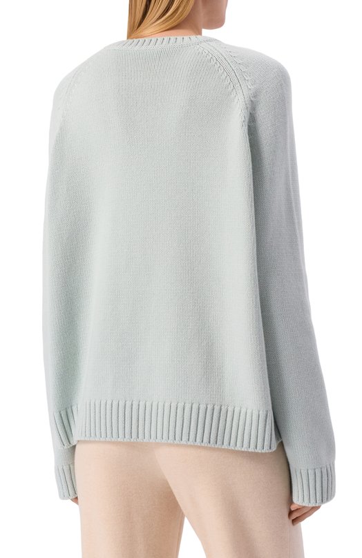 Кашемировый свитер Loro Piana FAL8594 Голубой  FAL8594 Фото 4