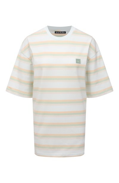 Женская хлопковая футболка ACNE STUDIOS, арт. CL0103/W