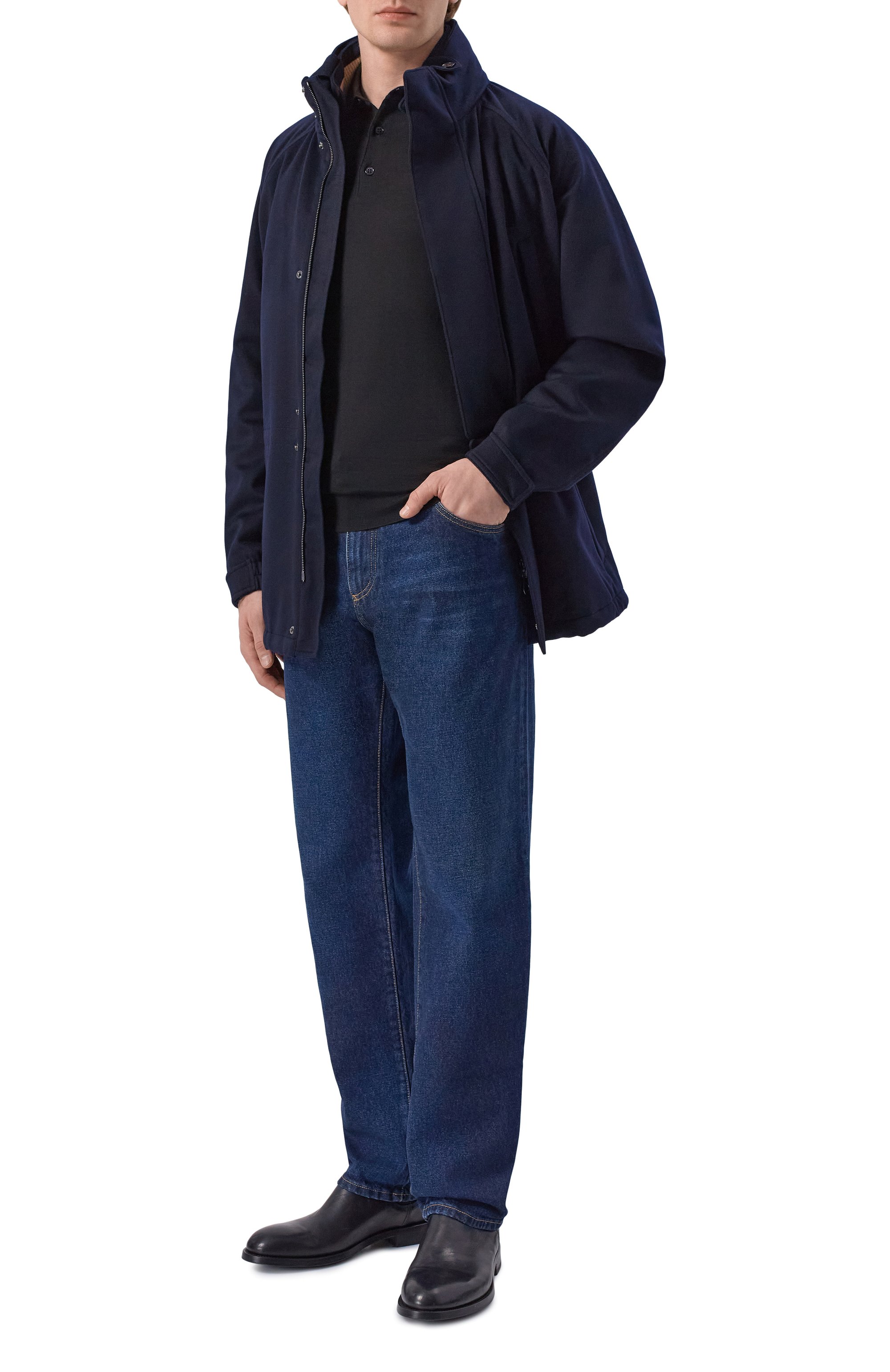 Шерстяное поло LORO PIANA, арт. FAI2551, фото 2