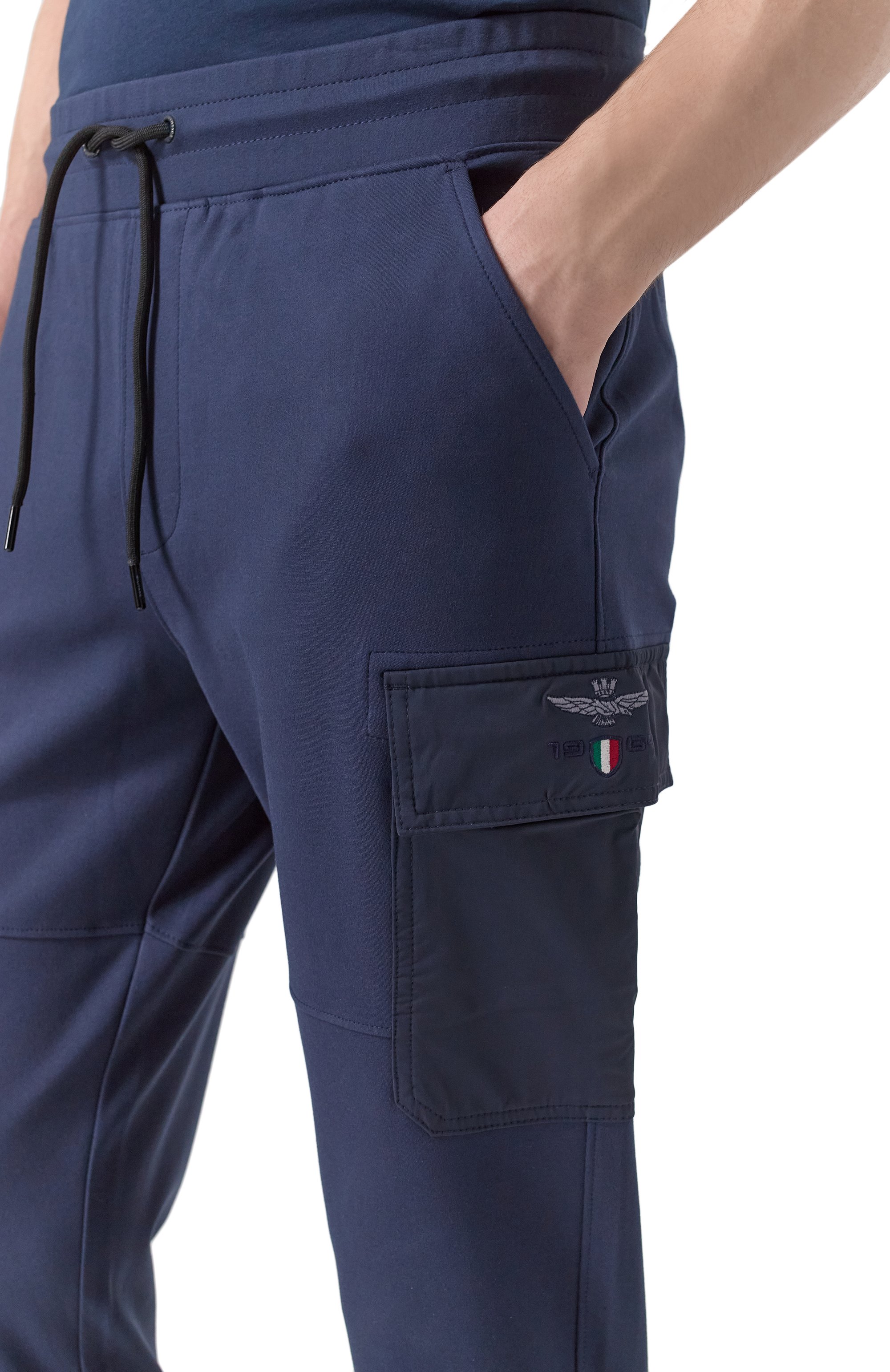 Джоггеры из вискозы AERONAUTICA MILITARE, арт. PF964F559, фото 5