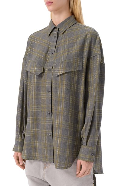 Рубашка из вискозы BOSS ORANGE, арт. 50548656, фото 3