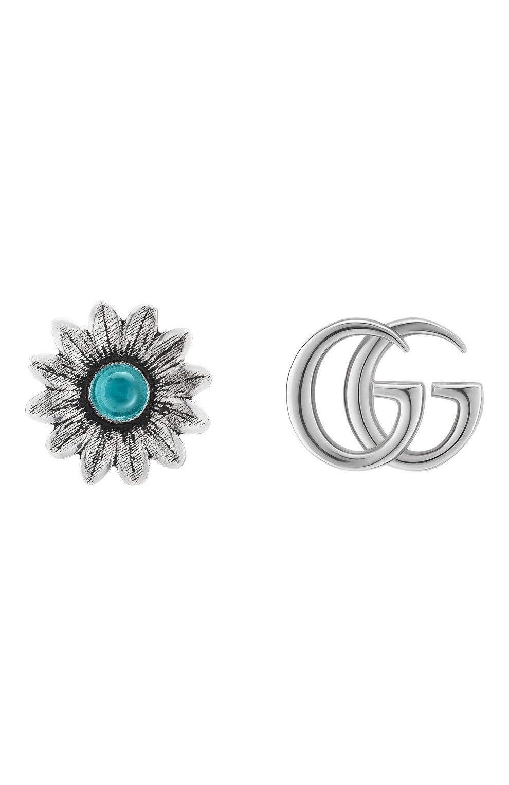 Серьги GUCCI бесцветного цвета по цене 59800 руб., арт. YBD527344001, фото 1 Серьги GUCCI, арт. YBD527344001, фото 1