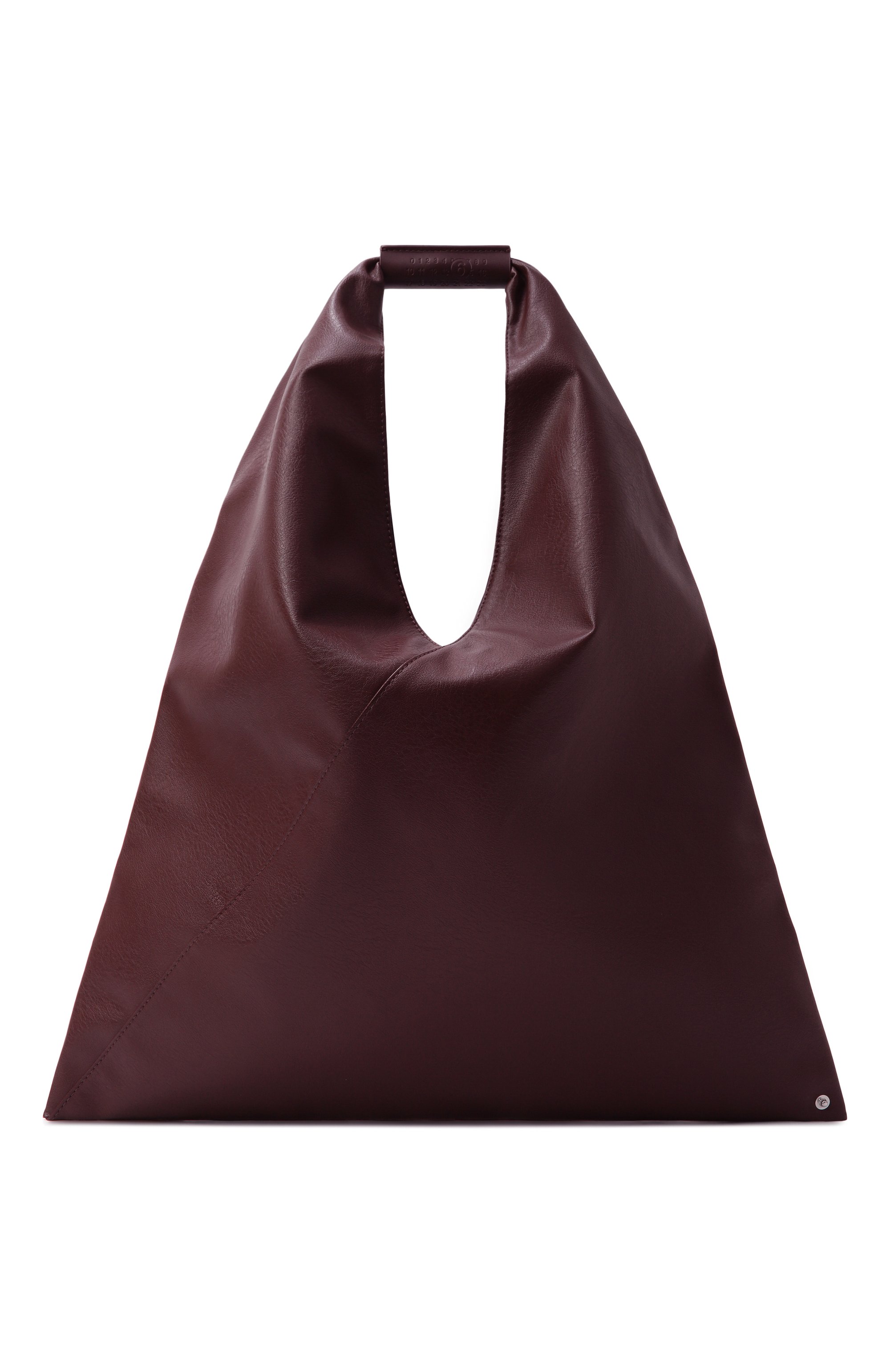 Сумка classic japanese MM6 бордового цвета по цене 46150 руб., арт. S54WD0039/P8396, фото 1 Сумка classic japanese MM6, арт. S54WD0039/P8396, фото 1