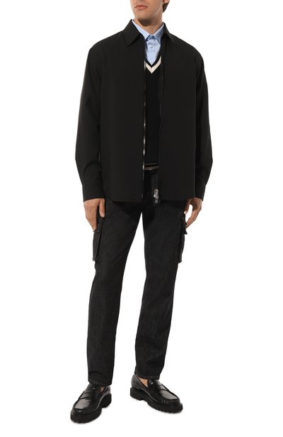 Джинсы KNT черного цвета по цене 87550 руб., арт. UPKN030XC1001, фото 2 Джинсы KNT, арт. UPKN030XC1001, фото 2