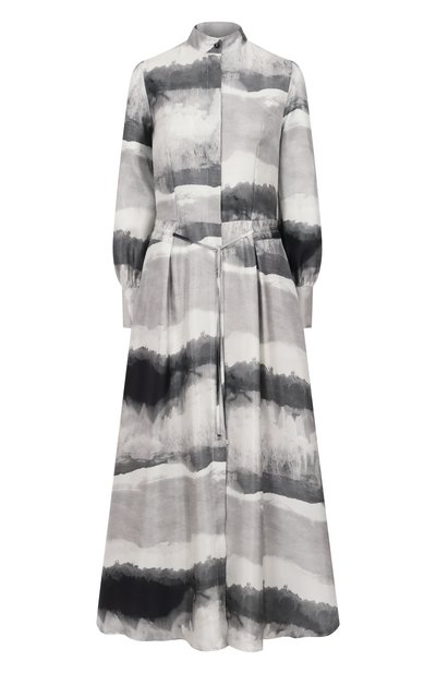 Женское шелковое платье KITON, арт. D52302K0535G01