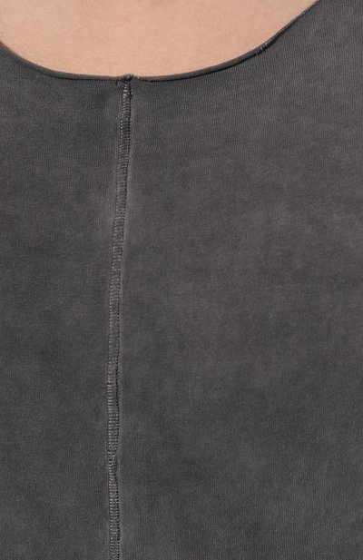 Хлопковый лонгслив WHO_AM, арт. MTSH4-P241-GRY, фото 5