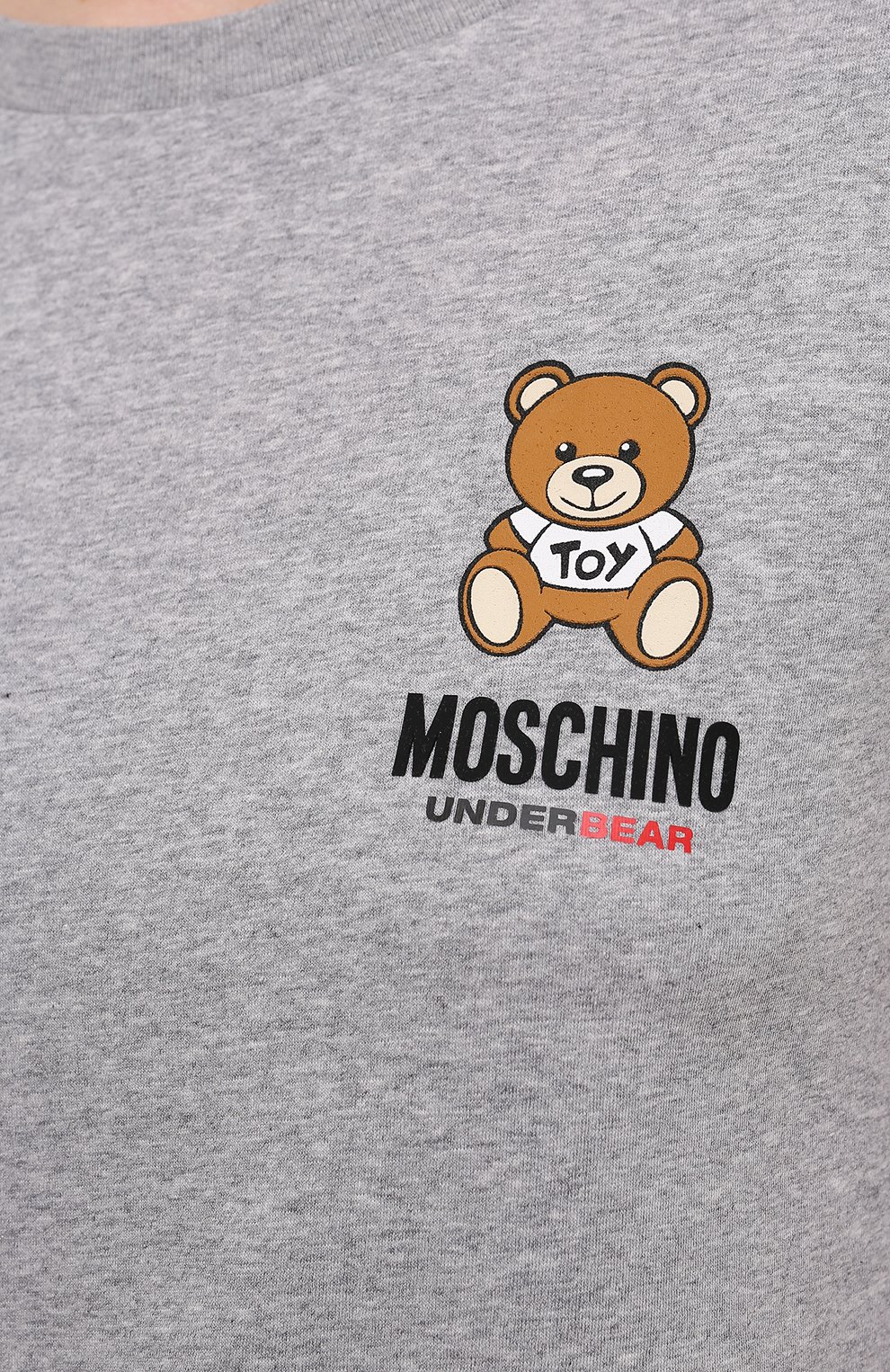 Хлопковая футболка MOSCHINO, арт. A1912/9021, фото 5