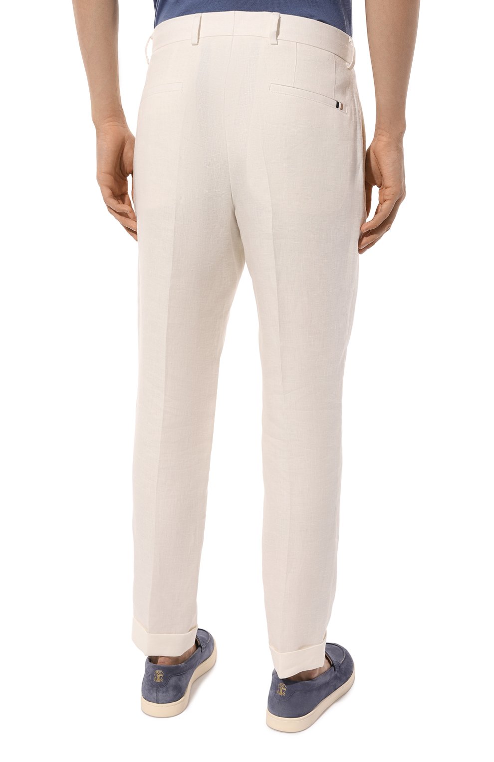 Льняные брюки BOSS, арт. 50514636, фото 4