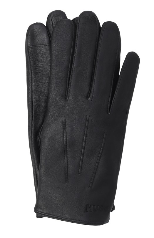 Кожаные перчатки HUGO 50497086 Чёрный 50497086