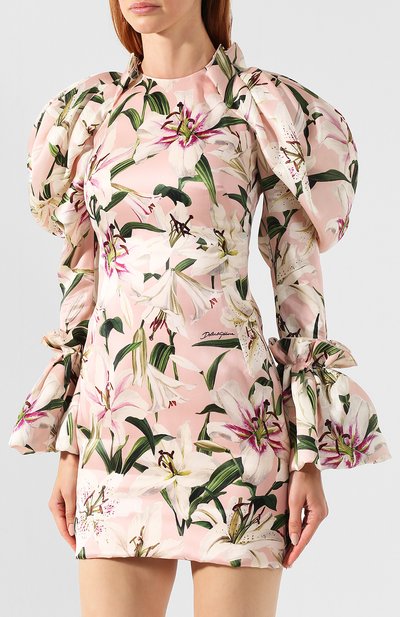 Шелковое платье DOLCE & GABBANA, арт. F6D9KT/HS150, фото 3