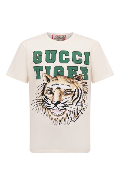 Хлопковая футболка GUCCI, арт. 548334/XJD3X, фото 1