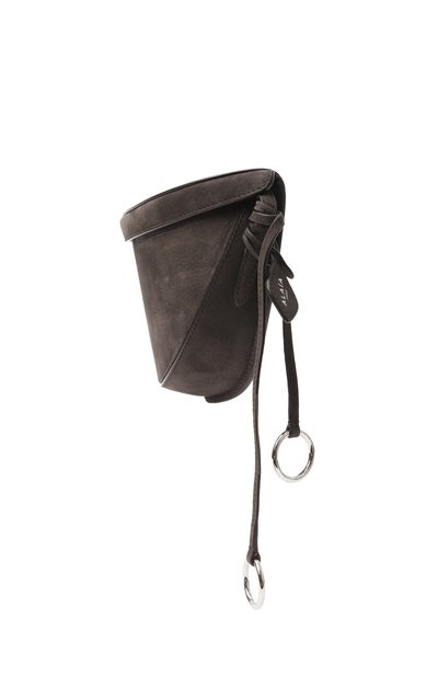 Сумка hip east-west ALAIA темно-серого цвета по цене 345000 руб., арт. AA1L2013CA214, фото 4 Сумка hip east-west ALAIA, арт. AA1L2013CA214, фото 4