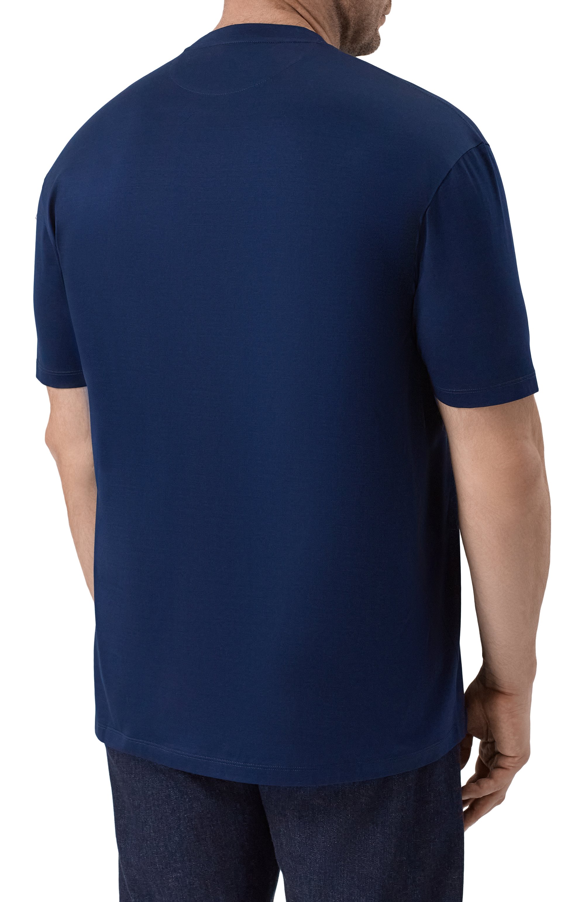 Хлопковая футболка PAUL&SHARK, арт. 99311024_001, фото 4