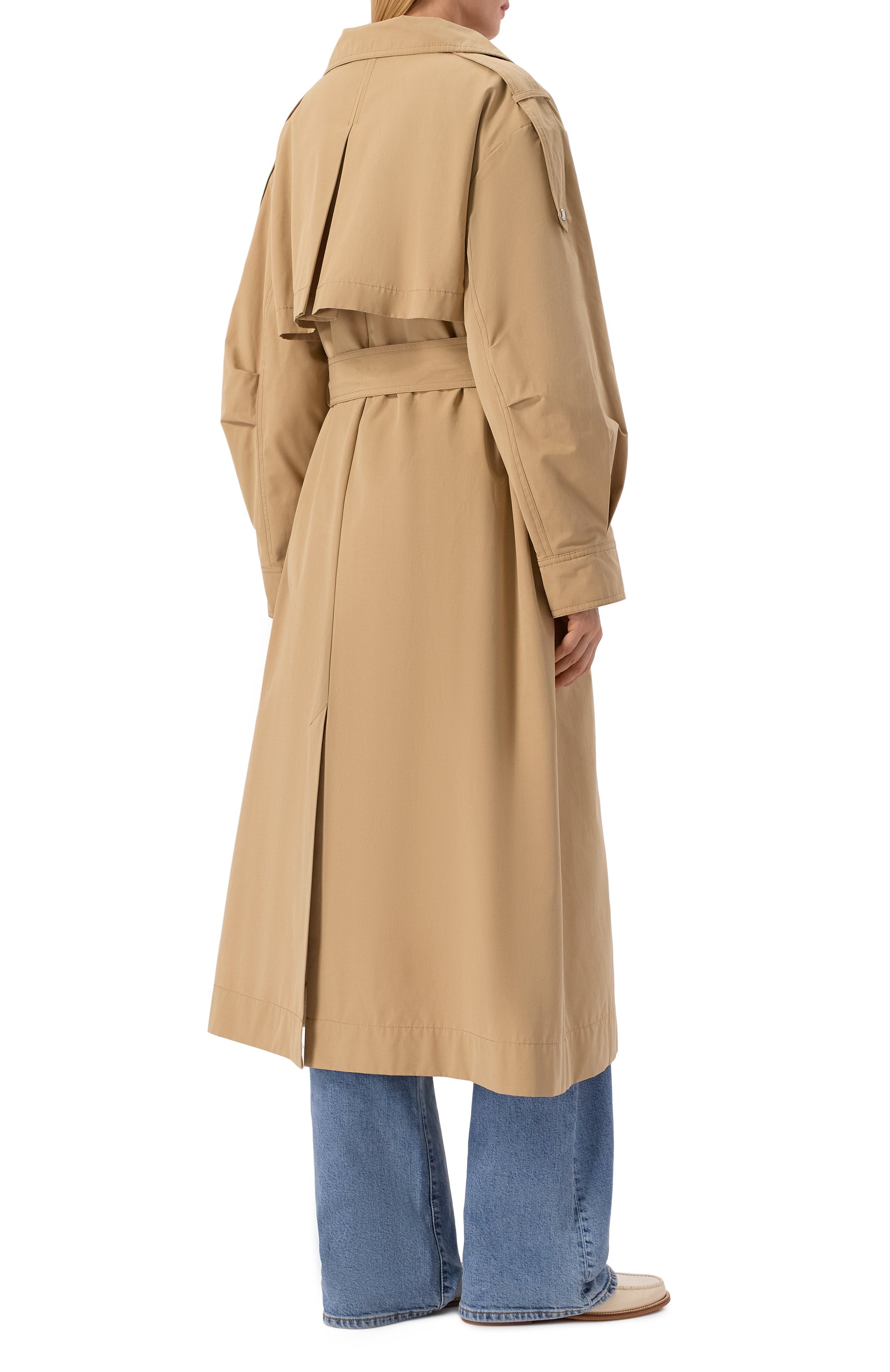 Тренч BOSS ORANGE бежевого цвета по цене 49950 руб., арт. 50552113, фото 4 Тренч BOSS ORANGE, арт. 50552113, фото 4