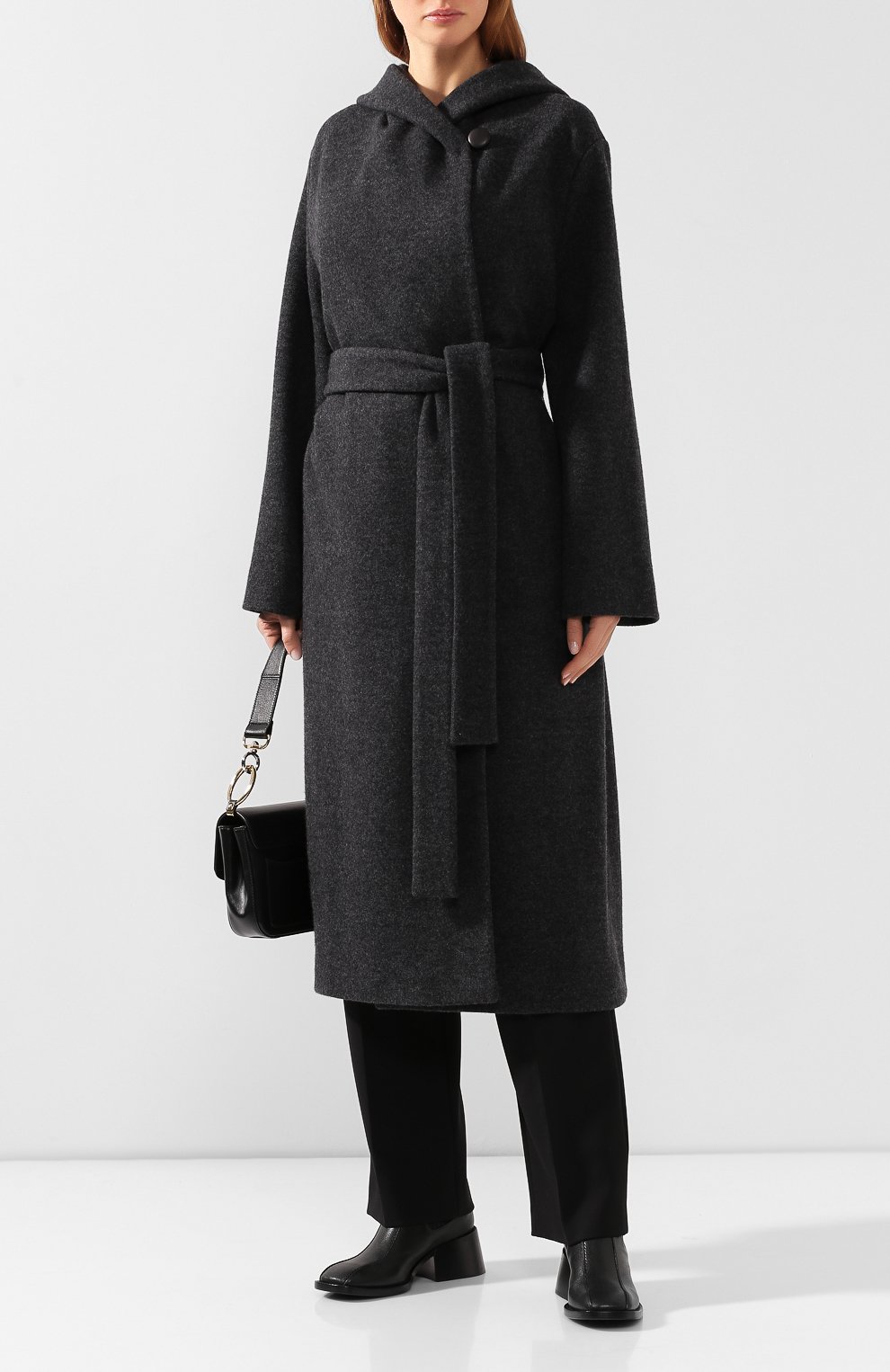 Пальто из смеси шерсти и кашемира THE ROW, арт. 4567K276, фото 2