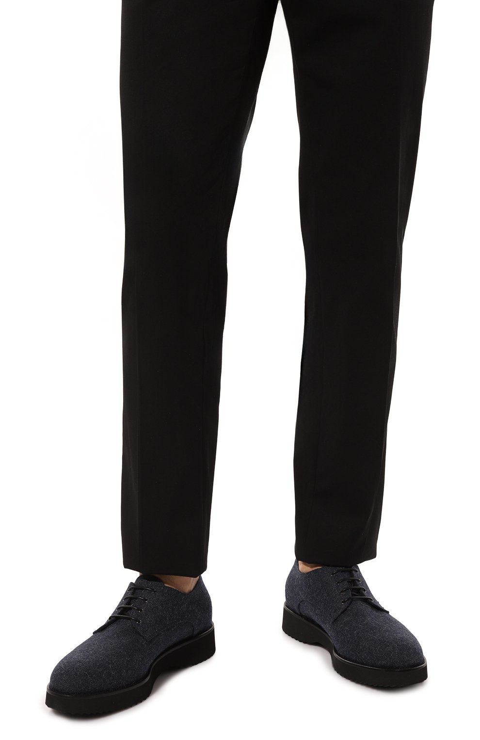 Текстильные дерби DOUCAL'S, арт. DU3335DAK0UT032N, фото 3