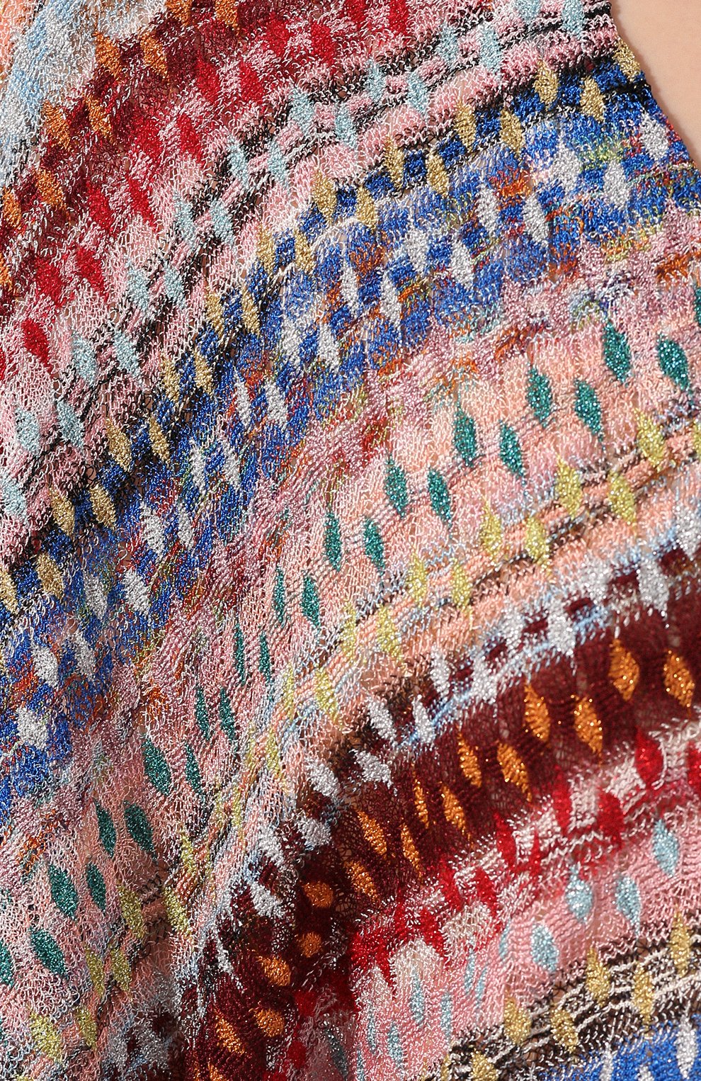 Туника MISSONI разноцветного цвета по цене 61400 руб., арт. MMQ00125/BR0088, фото 5 Туника MISSONI, арт. MMQ00125/BR0088, фото 5