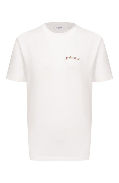 Женская хлопковая футболка OFF-WHITE, арт. 2FA00645T