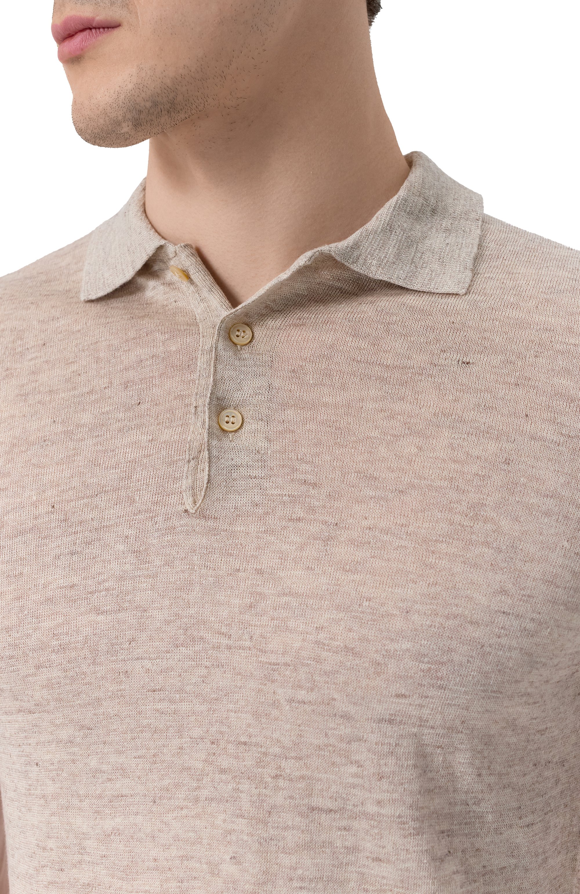 Льняное поло GRAN SASSO, арт. 57187/24804, фото 5