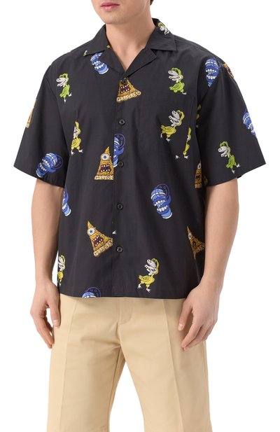 Хлопковая рубашка HUGO BLUE, арт. 50534201, фото 3