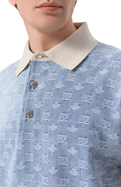 Хлопковое поло DSQUARED2, арт. S74HA1607/D13193, фото 5