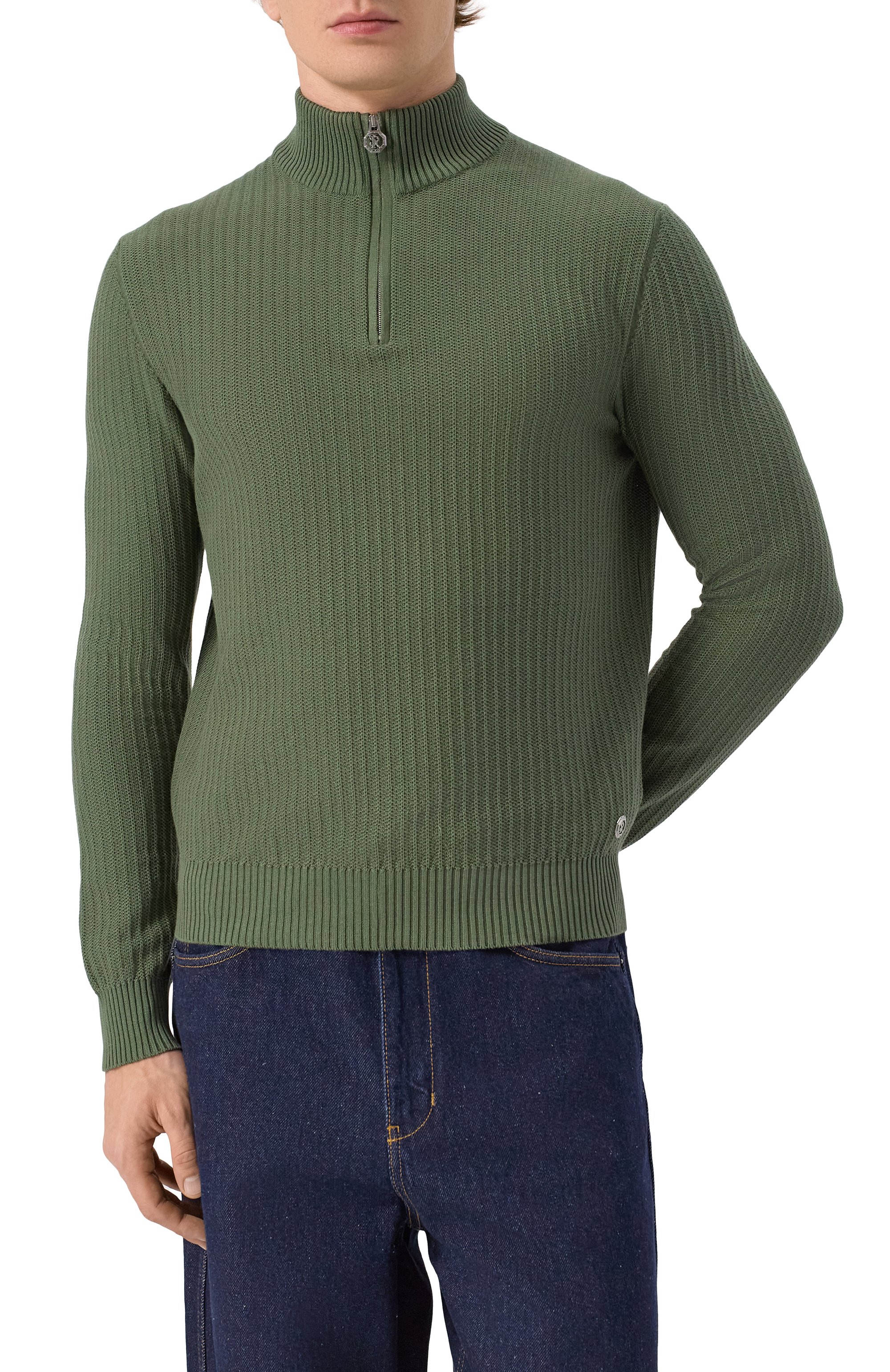 Джемпер из шелка и хло�пка STEFANO RICCI, арт. K616403L01/F25110, фото 3