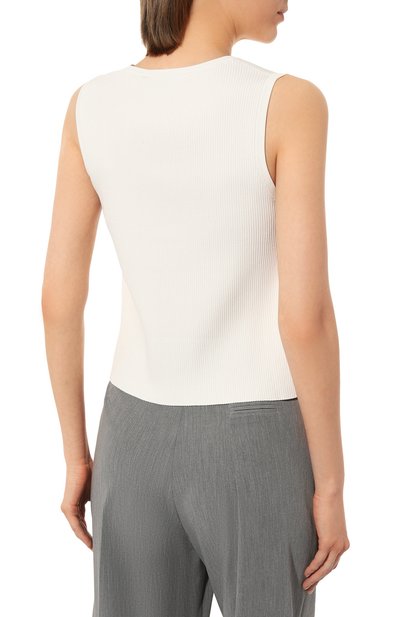 Топ BEATRICE .B белого цвета по цене 20550 руб., арт. 23FE8355HANDMADE, фото 4 Топ BEATRICE .B, арт. 23FE8355HANDMADE, фото 4