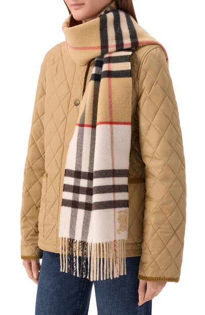 Женский кашемировый шарф BURBERRY, арт. 8113922