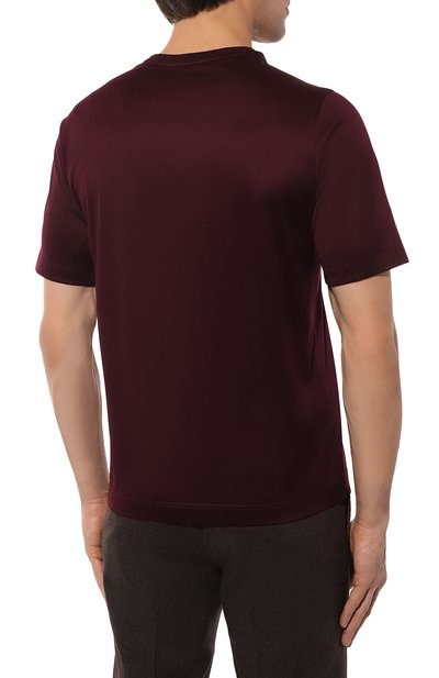 Хлопковая футболка ZILLI, арт. TSR02HM0110VZL000, фото 4